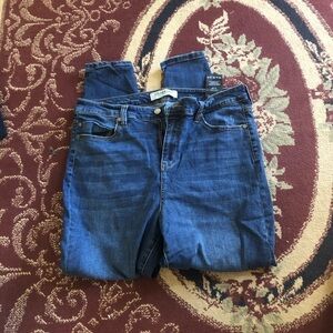 Liverpool Los Angeles ladies Blue High Rise ankle jeans - size 14/32